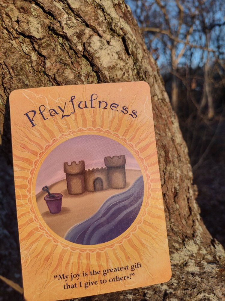 Playfulness - Soul Coaching Oracle Card for 2023